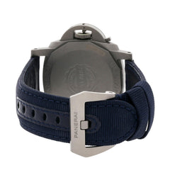 Panerai Luminor Marina "70 Years Of Luminor" Blue Dial Sundblasted Titanium 44mm PAM01117