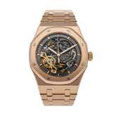 Audemars Piguet Royal Oak Double Balance Wheel Openworked Rose Gold 15407OR