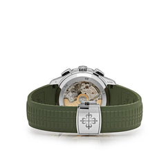 Patek Philippe Aquanaut Date Steel Green Strap 42.2mm 5168G-010