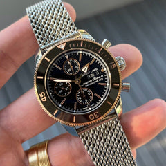 Breitling Superocean Heritage II Steel Rose Gold Chronograph 44mm U13313