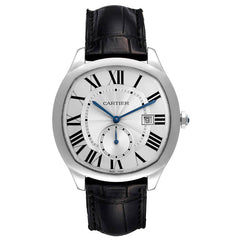 Cartier Drive Silver Dial Steel 40mm WSNM0004