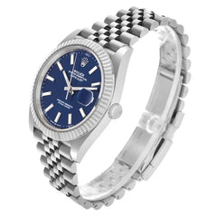 Rolex Datejust 41mm Steel Jubilee Blue Dial 126334