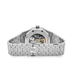 Audemars Piguet Royal Oak Rainbow Double Balance Wheel Openworked Frosted Steel 41mm 15412BC